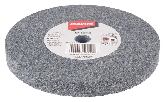 Galandimo diskas 150x16x12,7mm A60M B-51910 Makita, Unique