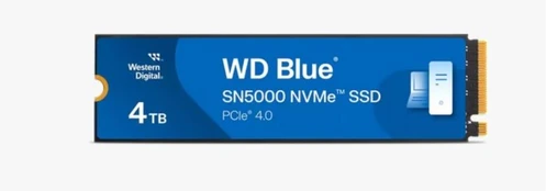 WD Blue SN5000 NVMe SSD 4TB M.2 | WDS400T4B0E kaina