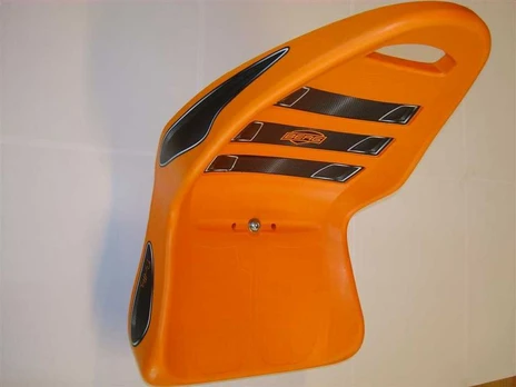 Berg Rally - Seat Oranžinis incl. frame