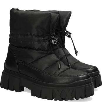 Aulinukai moterims, Juoda, Pikka booties