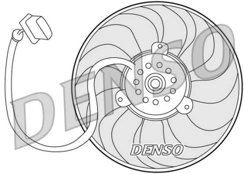 Ventiliatorius, radiatoriaus DENSO DER32004