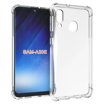 iLike Samsung Galaxy A20E / A10E Silikoninis dėklas Skaidrus
