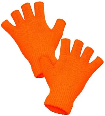 Widmann Neon oranžinis fingerløse handsker