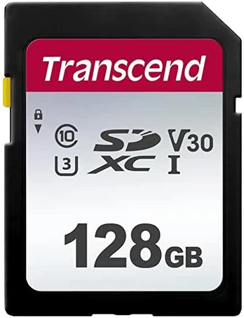 TRANSCEND SILVER 300S SD UHS-I U3 (V30) R95/W45 128GB