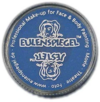 Eulenspiegel blå creme sminke, 35 ml.