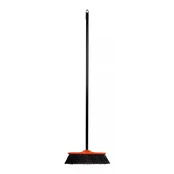 Raudonas grindų šepetys su metaliniu kotu SPONTEX, 120 cm kaina