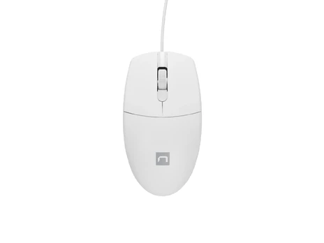 NATEC Optical mouse Ruff 2 1000DPI white | NMY-1988