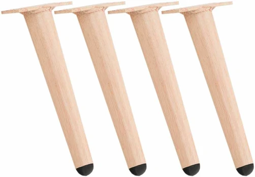 4 baldinių kojelių rinkinys 21 cm