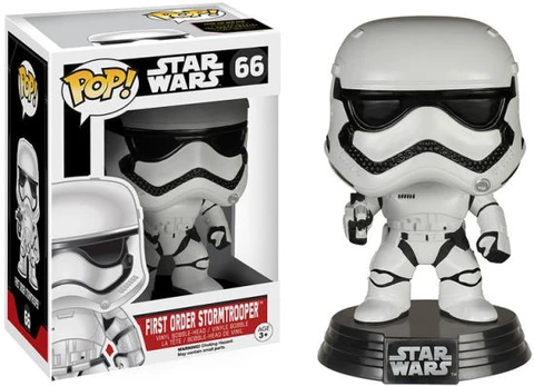POP Vinyl STAR-WARS 66 - FIRST ORDER STORMTROOPER