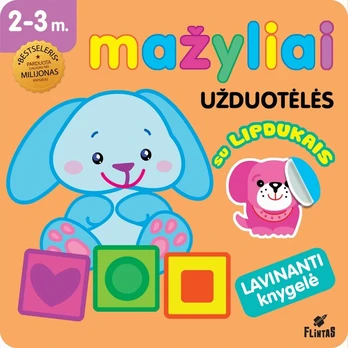Mažyliai. Užduotėlės su lipdukais