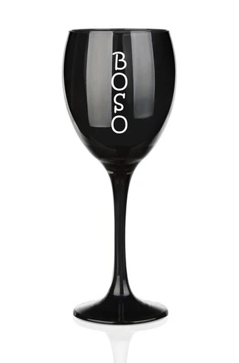 Stiklinė taurė Boso, juoda, 300ml