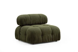 Fotelis Bubble O1-Green Žalias kaina