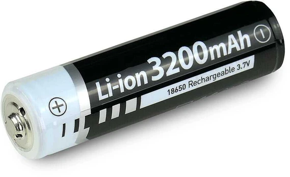 Mactronic 3,7V 3200mAh 18650 akumuliatorius su PCB