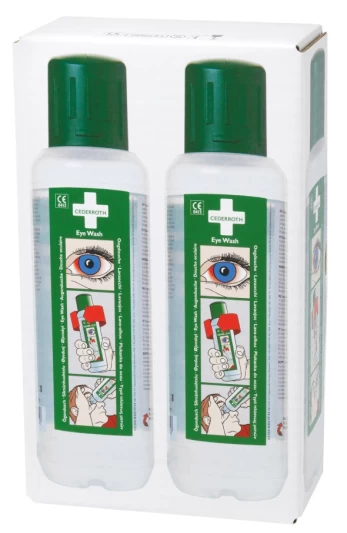 Akių plovimo skystis Cederroth, 2x500 ml
