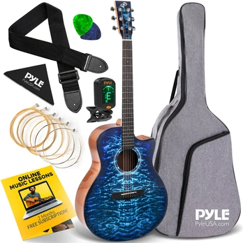 Pyle GITARA AKUSTYCZNA 4/4, dešiniarankė