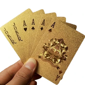 Paauksuotos Pokerio Kortos
