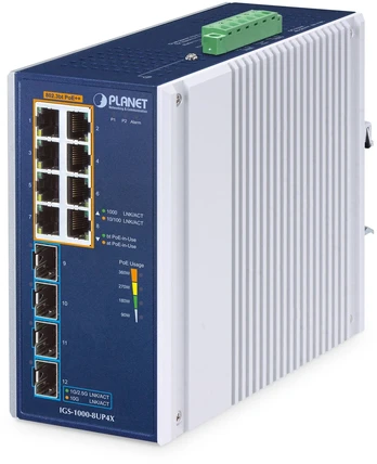 Šakotuvas Switch Planet IGS-1000-8UP4X