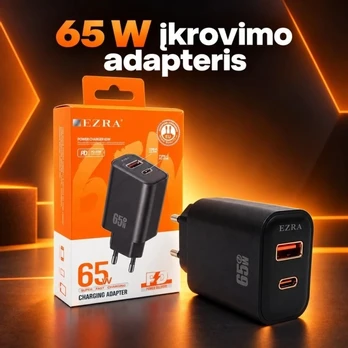 Greitojo įkrovimo adapteris HC256 65 W