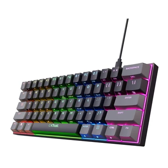 Klaviatūra Trust GXT 867 ACIRA Juodas
