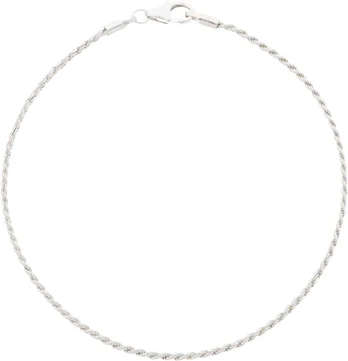 Sidabrinė apyrankė "Rope" Brasco 59190