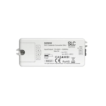 LED maitinimo šaltinių keitiklis, DALI/1–10 V, IP20, Casambi