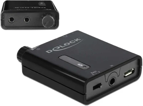 Headphone amplifier Black