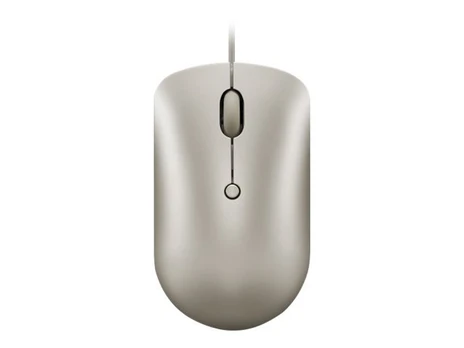 Lenovo 540 USB-C Wired Compact Mouse (Sand) Lenovo