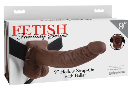 Fetish Fantasy ffs 9 Hollow Strap-On with Bal Strap-on dildo