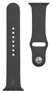 Tactical 38/40/41mm Juodas 456 Silicon Strap