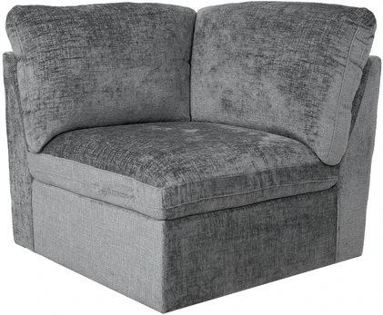 Home4You Modular sofa SAMOA 1-seater corner section, pilkas
