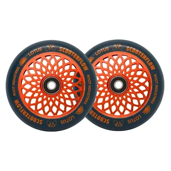 ScooterFlow Pro Scooter Wheels 2-Pack ORANGE