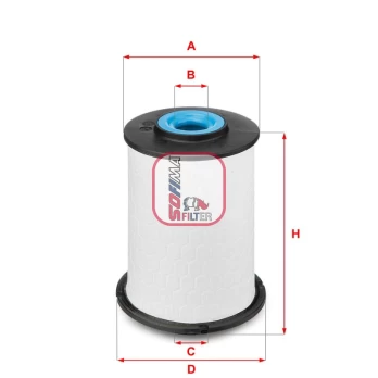 Kuro filtras SOFIMA S 6033 NE