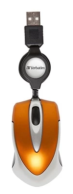 Verbatim Go Mini kompiuterinė pelė USB A tipo Optinis 1000 DPI