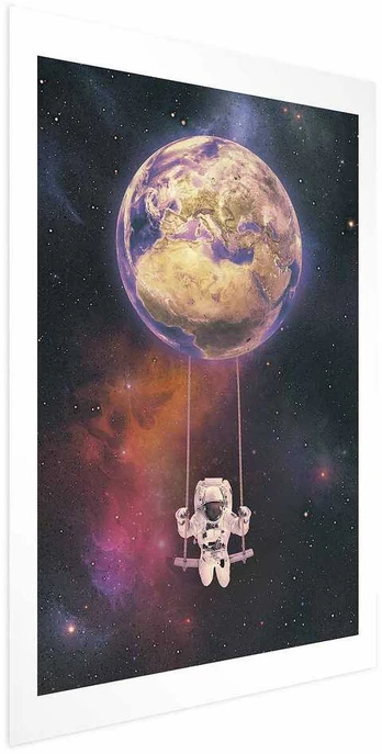 Artgeist Plakatas - Cosmic Swing