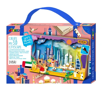 Puzzle Create an urban landscape 3D - Dubai