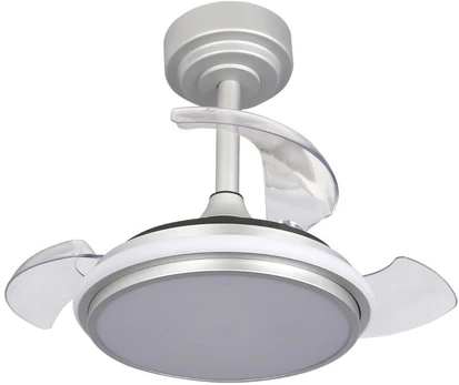 Lubinis ventiliatorius su lempa CristalRecord Antila Mini XS, 35 W