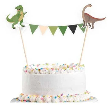 Usorteret Dinosaur kagepynt