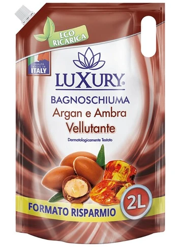 Dušo gelis Luxury Argan ir gintaras,2L
