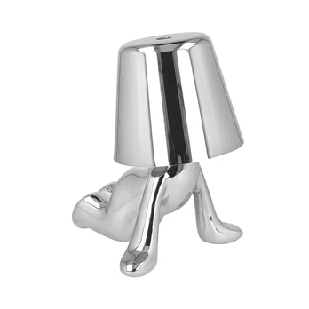 Oem Night lamp Silver Man design E
