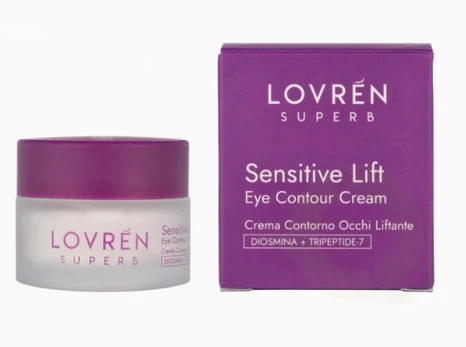 Paakių kremas Lovren Sensitive Lift, 15 ml