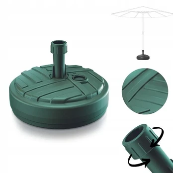 Skėčio pagrindas sodo stovas stabilus žalias
