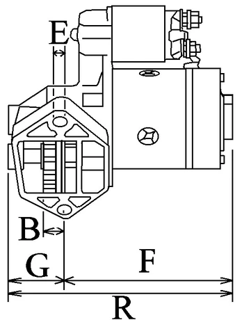 Starteris HC-CARGO CAR113679