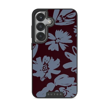 Darlin - Samsung Galaxy S25 Case, Elite Dark (Magnetic) / Silver