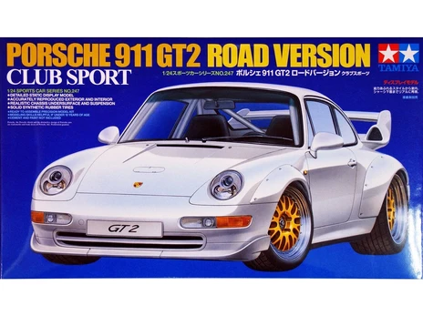 Konstruktorius Tamiya - Porsche 911 GT2 Road Version, 1/24, 24247