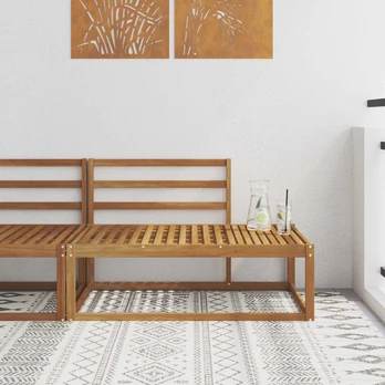Lauko galinė sofa Natūrali 115 x 83 x 73 cm