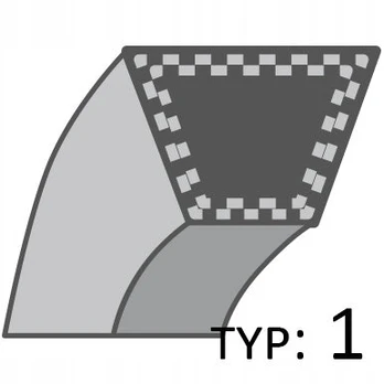 Pavaros diržas smulkintuvui Cedrus RB04, 17 × 1215 mm