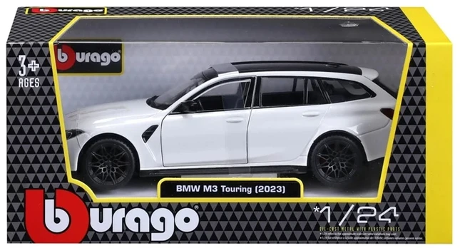 BBU 1:24 Coll BMW M3Touring baltas 21112WT 11128