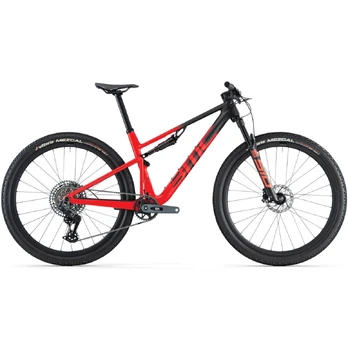 BMC Fourstroke 01 Two kalnų dviratis | Carbon Black - Red, XL