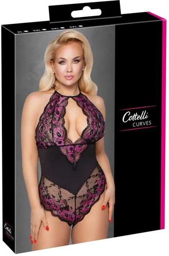 Cottelli curves Body Lace 2XL glaustinukė