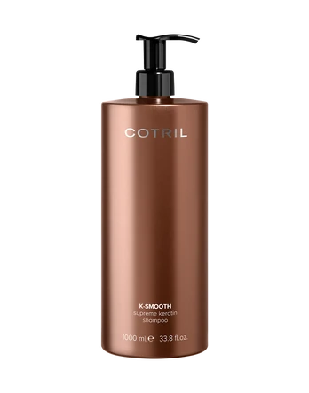 Cotril Keratininis šampūnas K-SMOOTH, 1000ml +dovana
